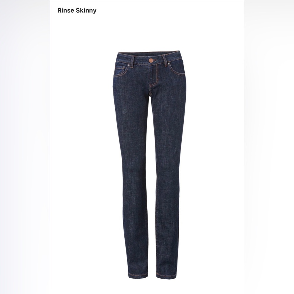 CABI Rinse Skinny Women's Dark Blue Jeans